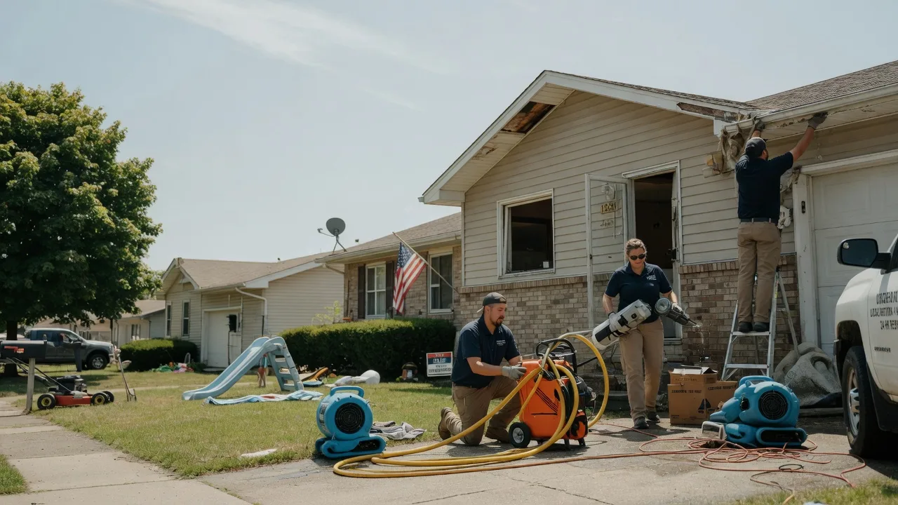 Water Damage Restoration in Merrillville, IN near me